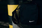 Сумка Nike чорного кольору / Чоловіча спортивна сумка через плече найк/ Барсетка Найк, фото 3
