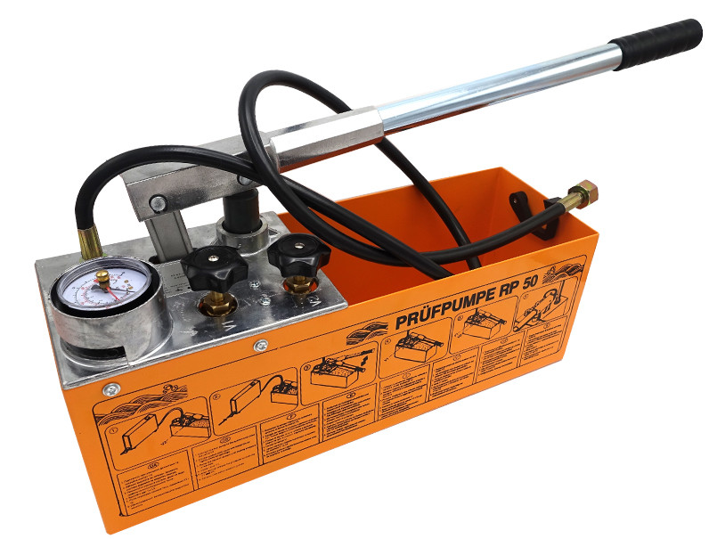 Пресувальник ручний 0-60кг/см2 ASCO 1/2, фото 1