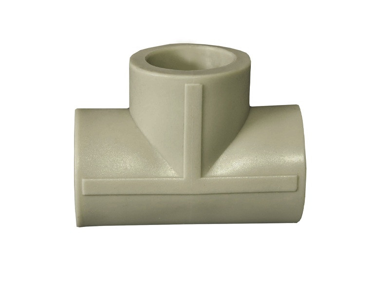 Трійник PPR Ø20 сірий колір ASCO® 30/390шт, фото 1