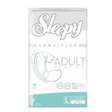 Підгузки для дорослих SLEEPY Sensitive Adult розмір L №7 (100-150 см)