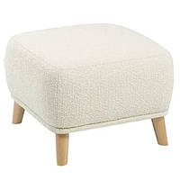 Пуф Drop 50х50х39 см із дерев'яними ніжками ТМ Mille