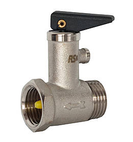 Клапан для бойлера з ручкою 1/2" CW617 RSk Італія 16/200