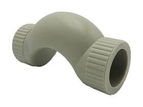 Обвід короткий PPR Ø25 сірий колір ASCO® 20/200шт