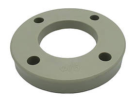 Фланець пластиковий PPR Ø40 сірий колір ASCO® 5/60шт