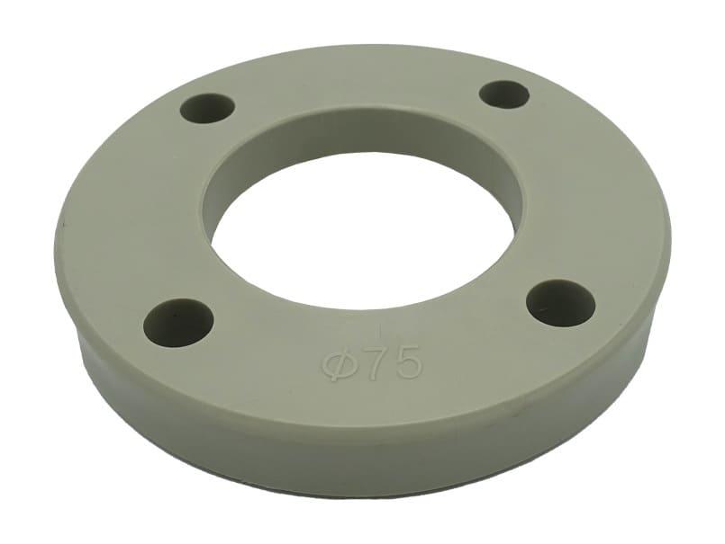 Фланець пластиковий PPR Ø63 сірий колір ASCO® 3/36шт, фото 1