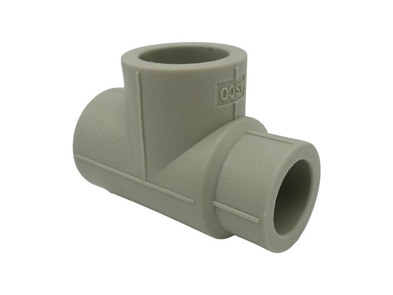 Трійник редукційний PPR Ø25x25x20 сірий колір ASCO® 30/240шт, фото 1