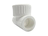 Трійник комбінований з внутрішньою різьбою PPR Ø20x1/2" білий колір ASCO® 20/120шт, фото 2