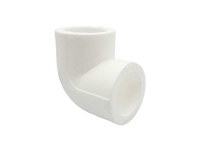 Кутник PPR 90° Ø50 білий колір ASCO® 5/50шт, фото 1