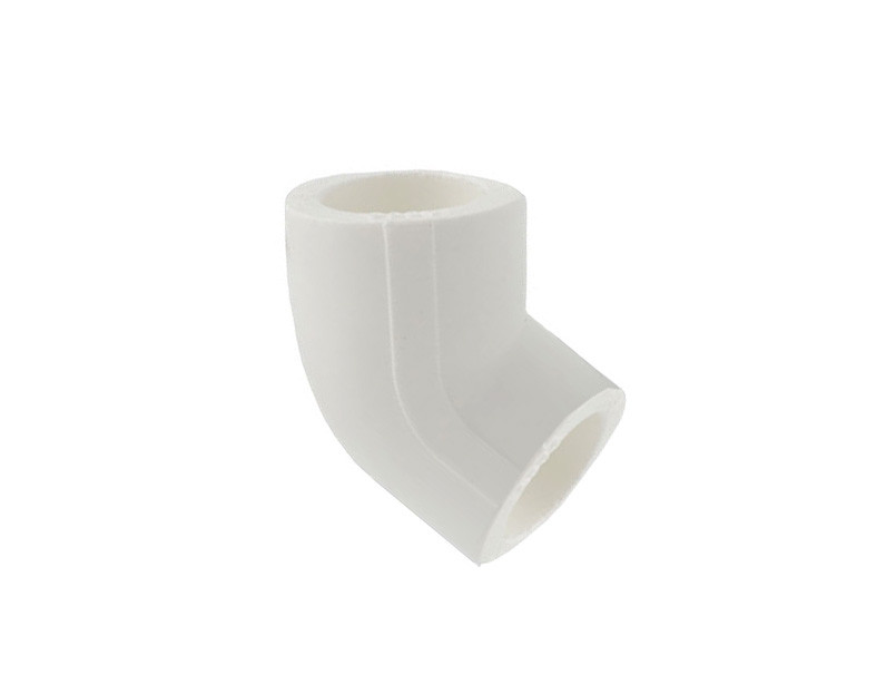 Кутник PPR 45° Ø20 білий колір ASCO® 50/700шт, фото 1