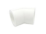 Кутник PPR 45° Ø32 білий колір ASCO® 20/220шт, фото 3