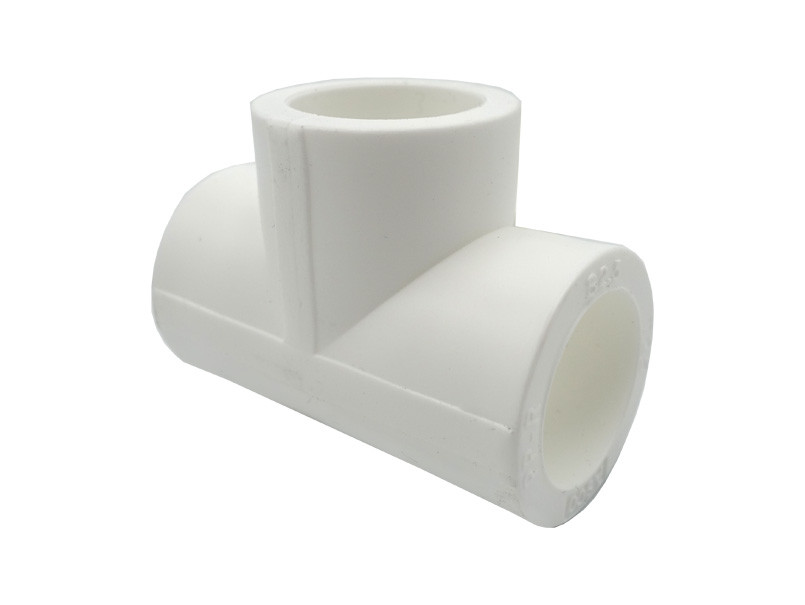 Трійник PPR Ø25 білий колір ASCO® 25/250шт, фото 1