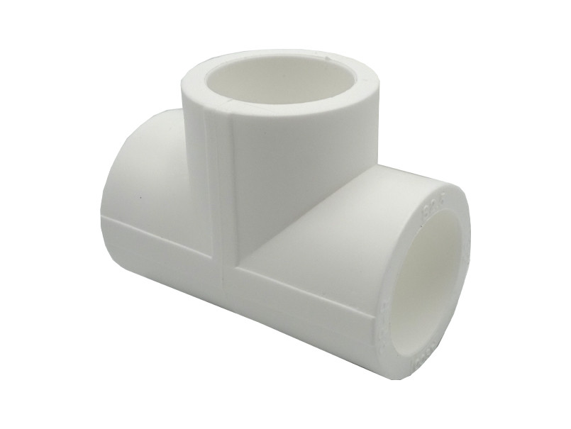 Трійник PPR Ø32 білий колір ASCO® 1/120шт, фото 1