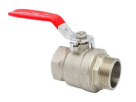 Кран кульовий Valogin Optima 1 1/2" ВЗ червона ручка VG-101205 1/5 шт