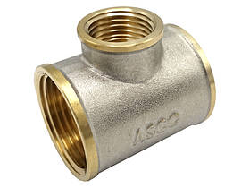 Трійник ASCO 1''х1/2''х1'' ВВВ нікель редукційний 1/40 шт