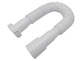 Гофротруба з'єднувальна з накидною гайкою 1 1/2"*40/50 (460-1100мм) MILLZ  1/80
