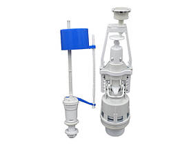 Зливний комплект: однокн.мех.зливу та налив.клапан з нижн. підвед., 1/2" MILLZ 1/35