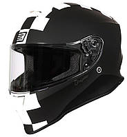 Мотошолом Origine Dinamo Contest White / Black Matt