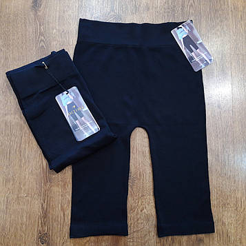 Жіночі велосипедки в рубчик "ЛАСТІВКА" Art: 499 р.46-48