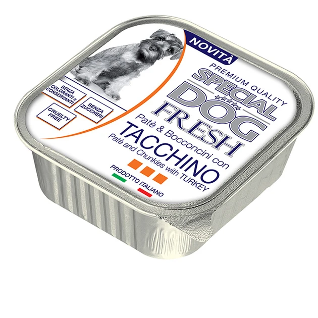 Вологий корм для собак Monge (Монж) Special Dog Exellence Fresh індичка 0.15 кг 24 шт