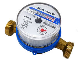 Лічильник Gross  ETR-C(H) 1/2" 110 мм  холодчої води  R 50H/40V  без штуцера  1/20