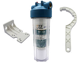 Корпус-колба Tiger Filtration 2P РЕТ 10 3/4" + картридж  1/15