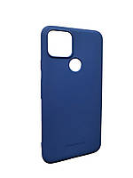 Матовий чохол Molan Cano для Google Pixel 5 синій тонкий силіконовий