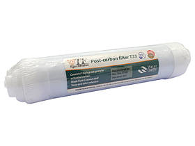 Постфільтр до осмоса  2" JG Tiger Filtration Т33 ШТУЦЕР( кокос)