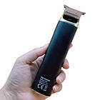 Машинка для стрижки волосся, з 3 насадками, VGR-957 / Бездротова машинка / Тример бездротовий, фото 4