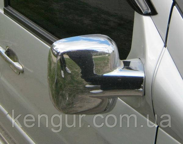 Накладки на дзеркала (хром), TR Mercedes W638 1995-2003