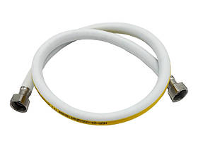 Шланг газовий ASCO гумовий білий 1/2" ВВ 1,0 м 1/50