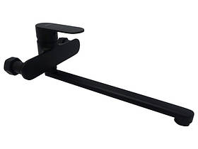 Змішувач для кухонної мийки AIM настінний чорний матовий DG01252 (matte black)