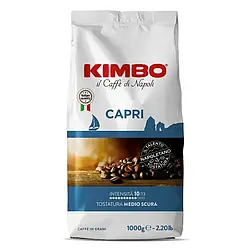 Кава в зернах Kimbo Capri 1кг Італія Кімбо Капрі з фруктовим післясмаком