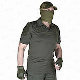 Поло тактичне потовідвідне High cool thermo хакі, фото 5