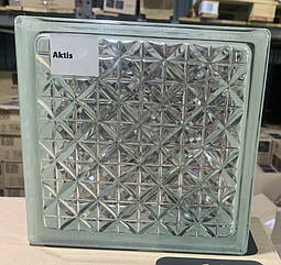 Склоблок Clear Aktis безкольоровий 190х190х80 мм