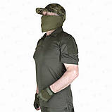 Поло тактичне потовідвідне High cool thermo хакі, фото 2