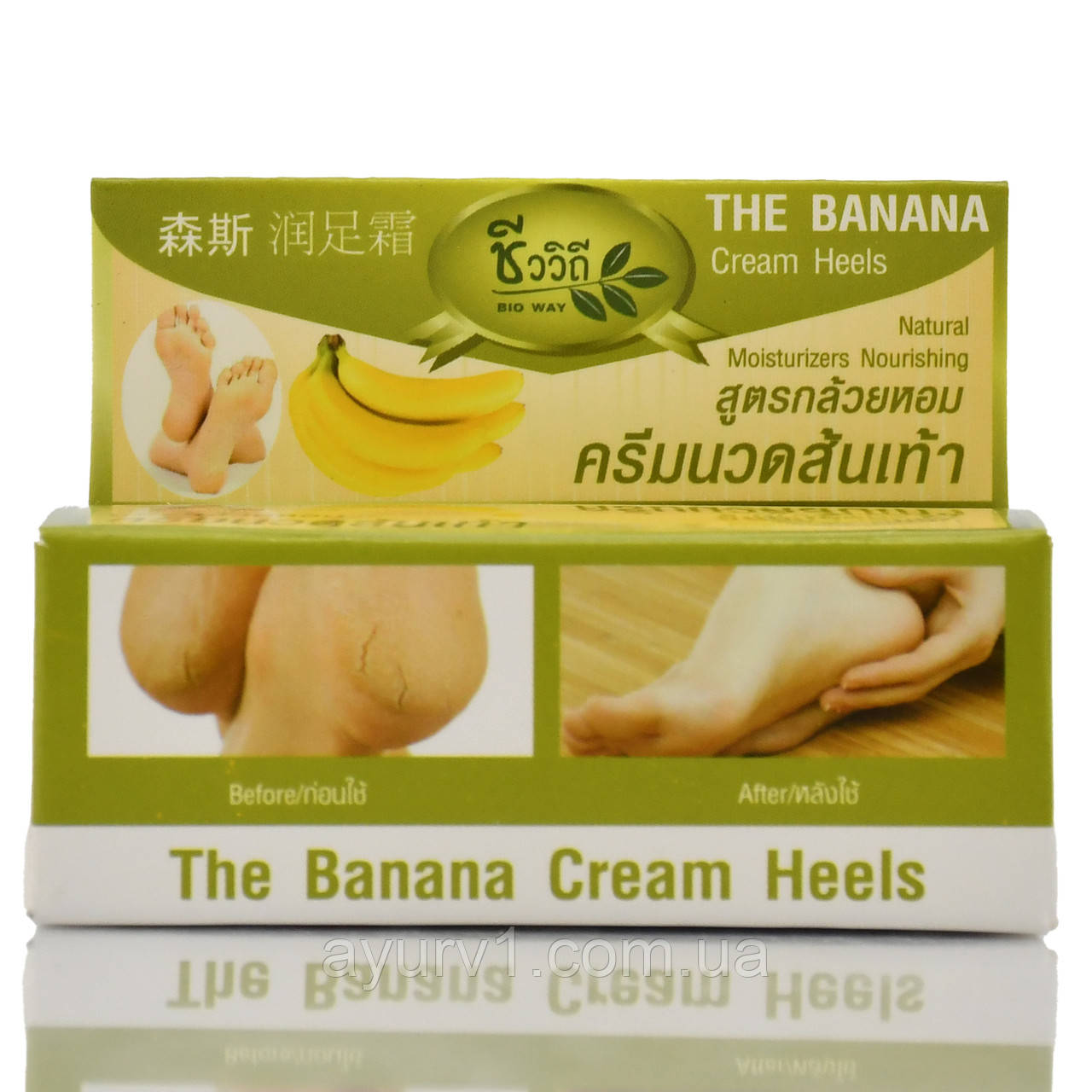 Банановий крем для п'ят Bio Way , 30 г