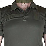 Поло тактичне потовідвідне High cool thermo хакі, фото 8