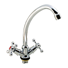 Змішувач для кухні MASTER 555 хром (MR0012) букса/гайка