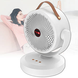 Акумуляторний вентилятор на 3 швидкості з регулюванням нахилу та повороту Mini Fan