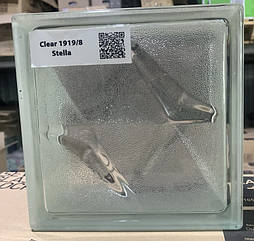 Склоблок Clear Stella безкольоровий 190х190х80 мм