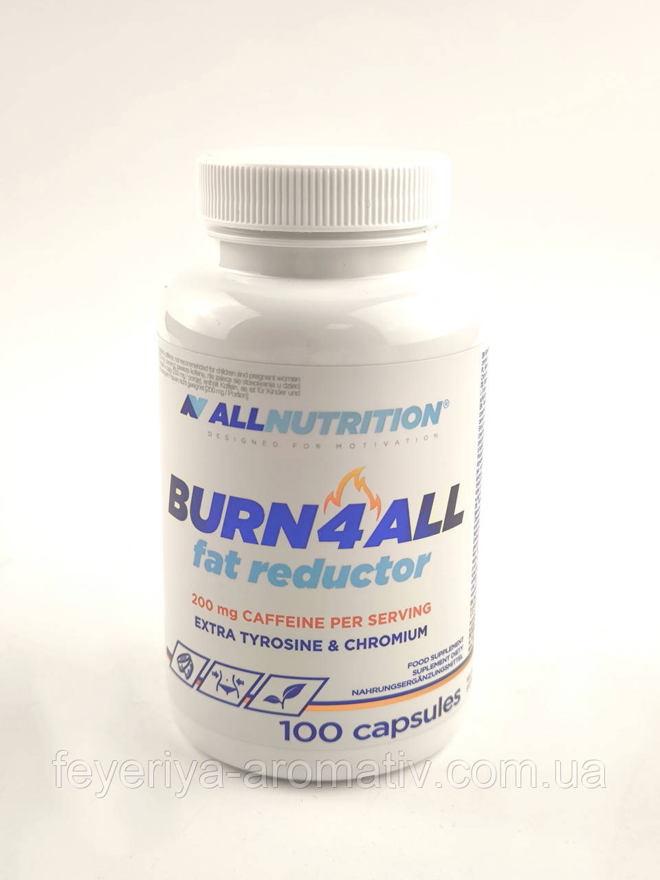 Жироспалювач ALLNUTRITION BURN4ALL 100 капсул, фото 1