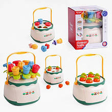 Пластиковий сортер Горщик з квітами