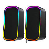 Комп'ютерні колонки Fantech GS304 Groove 2 Modes (Wired, BT) Колір Чорний, фото 6