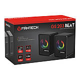 Комп'ютерні колонки Fantech GS203 Beat Колір Былий, фото 4