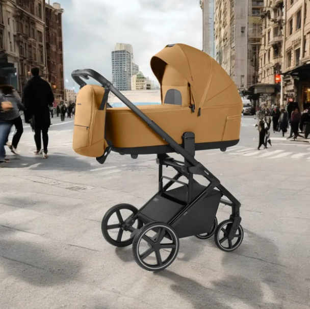 Коляска універсальна CARRELLO Alfa CRL-6522 (2in1) Honey Beige
