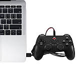 Ігровий геймпад Xiaomi Beitong Wired Gamepad PC,PS Light Edition-D2E Black BTP-BD2E, фото 4