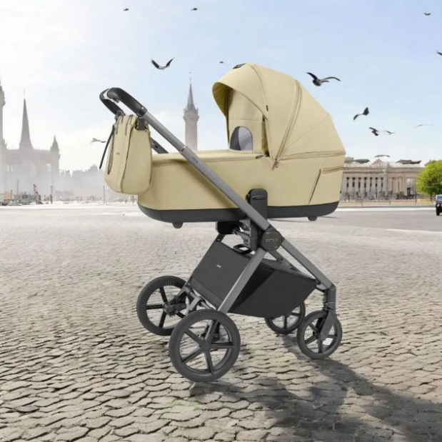 Коляска дитяча 2 в 1 Carrello Ultra CRL-6527 Soft Beige