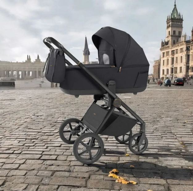 Коляска дитяча 2 в 1 Carrello Ultra CRL-6527 Basalt Black