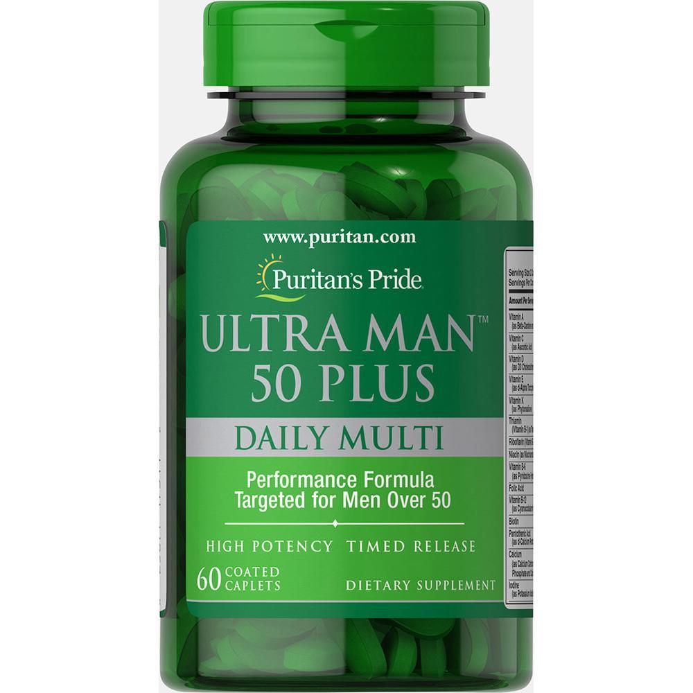 Препарат Ultra Man™ 50 Plus - 60 Caplets, фото 1