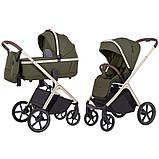 Коляска універсальна CARRELLO Vector CRL-6550 2в1 Deep Green, фото 3
